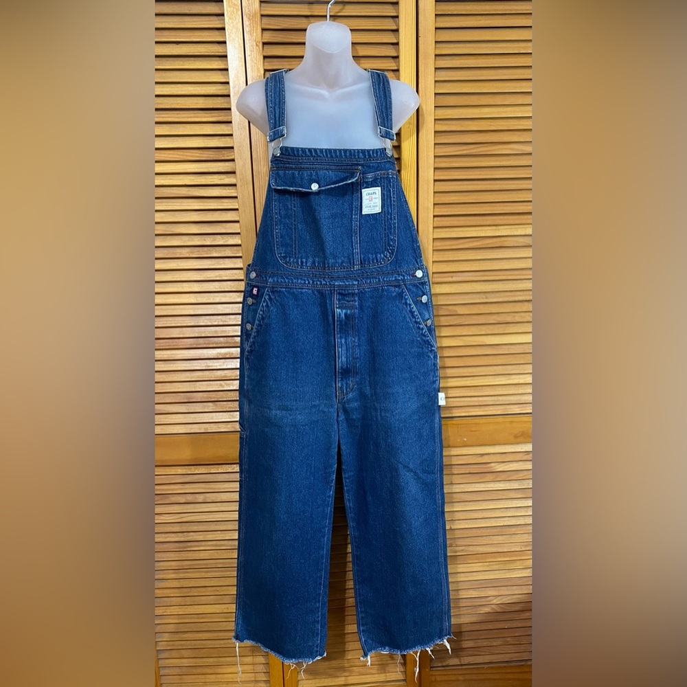 90s Vintage • Chaps x Ralph Lauren overalls– 100% cotton